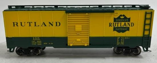 Bachmann 17029 HO Scale Rutland 40' Boxcar #105