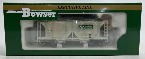 Bowser 40942 HO Scale Vermont Railway 70 Ton 2 Bay Covered Hopper #58
