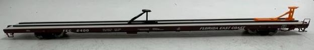 Walthers 932-40304 HO Scale Florida East Coast 89' Flush Deck Flat Car