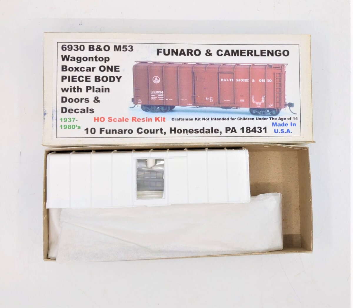 Funaro & Camerlengo 6930 M53 Wgntp box B&O pln dr