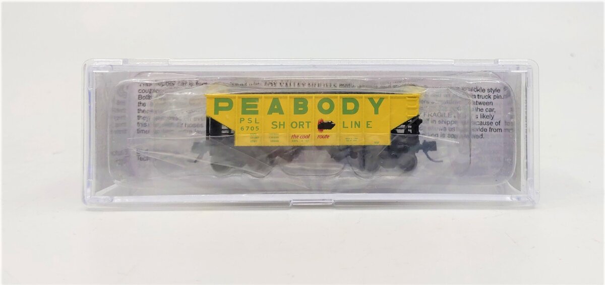 Bluford Shops 60451 N Peabody Shortline URSA 30'6 2-Bay Hopper Car