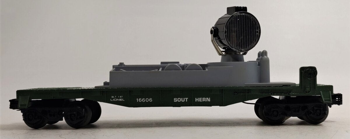 Lionel 6-16606 O Gauge Southern Operating Searchlight Car