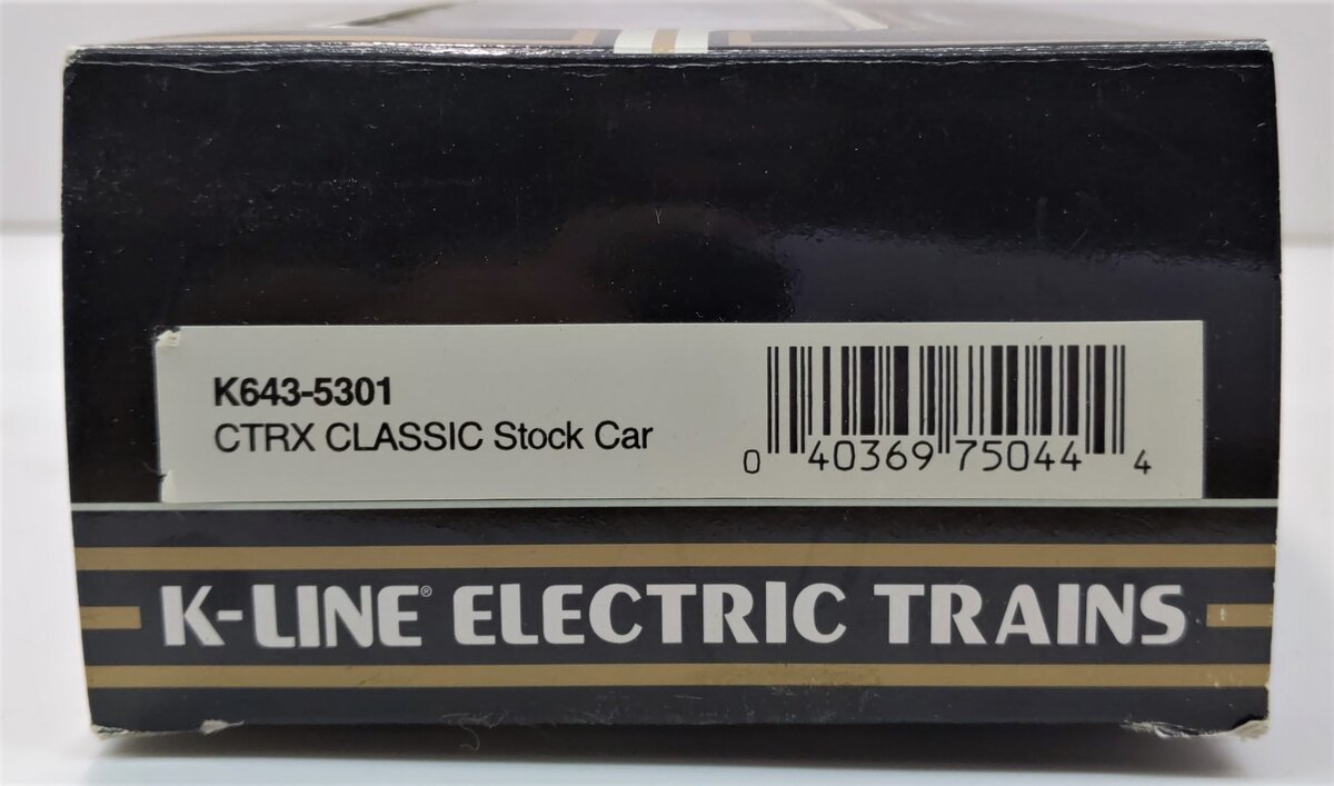 K-Line K643-5301 O Gauge CTRX Classic Stock Car