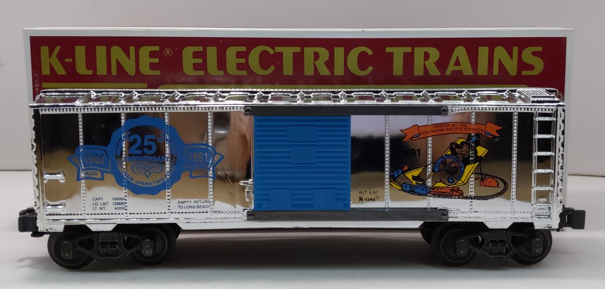 K-Line K6491 O Gauge TTOS Southern Division 25th Anniversary Boxcar