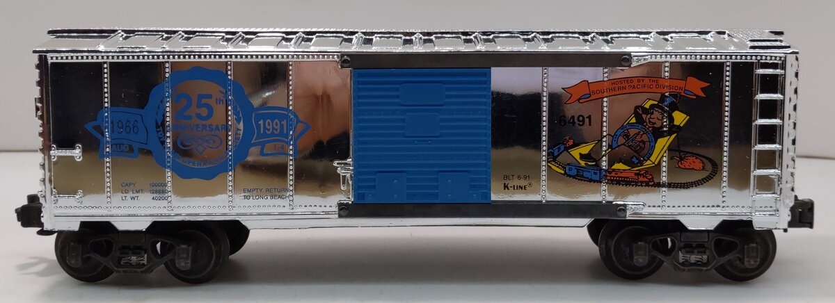 K-Line K6491 O Gauge TTOS Southern Division 25th Anniversary Boxcar