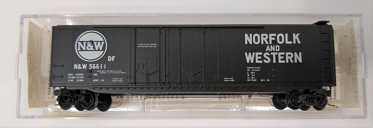 Micro-Trains 03600020 N Norfolk & Western 50' Double Plug Door Boxcar #56619
