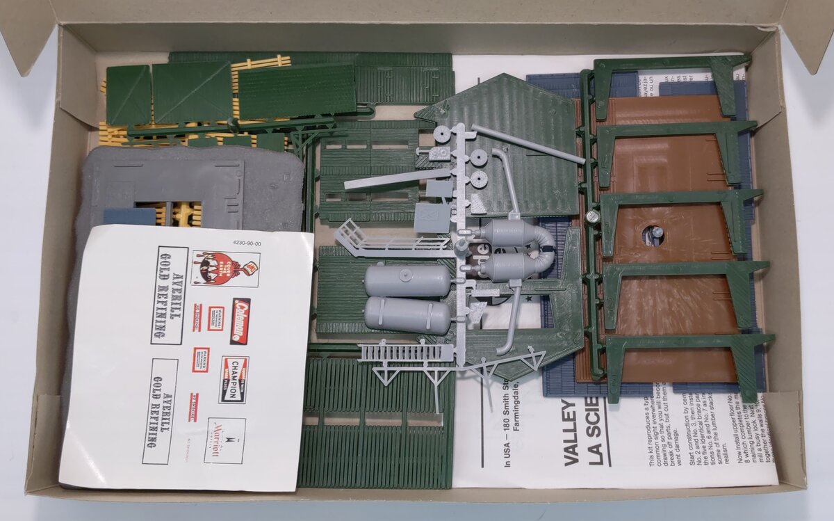 HO Scale Valley Rural Lumber Mill Building Kit