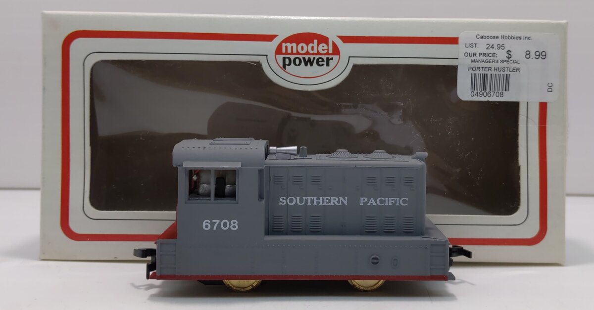 Model Power 6708 HO Scale SP Porter Hustler #6708