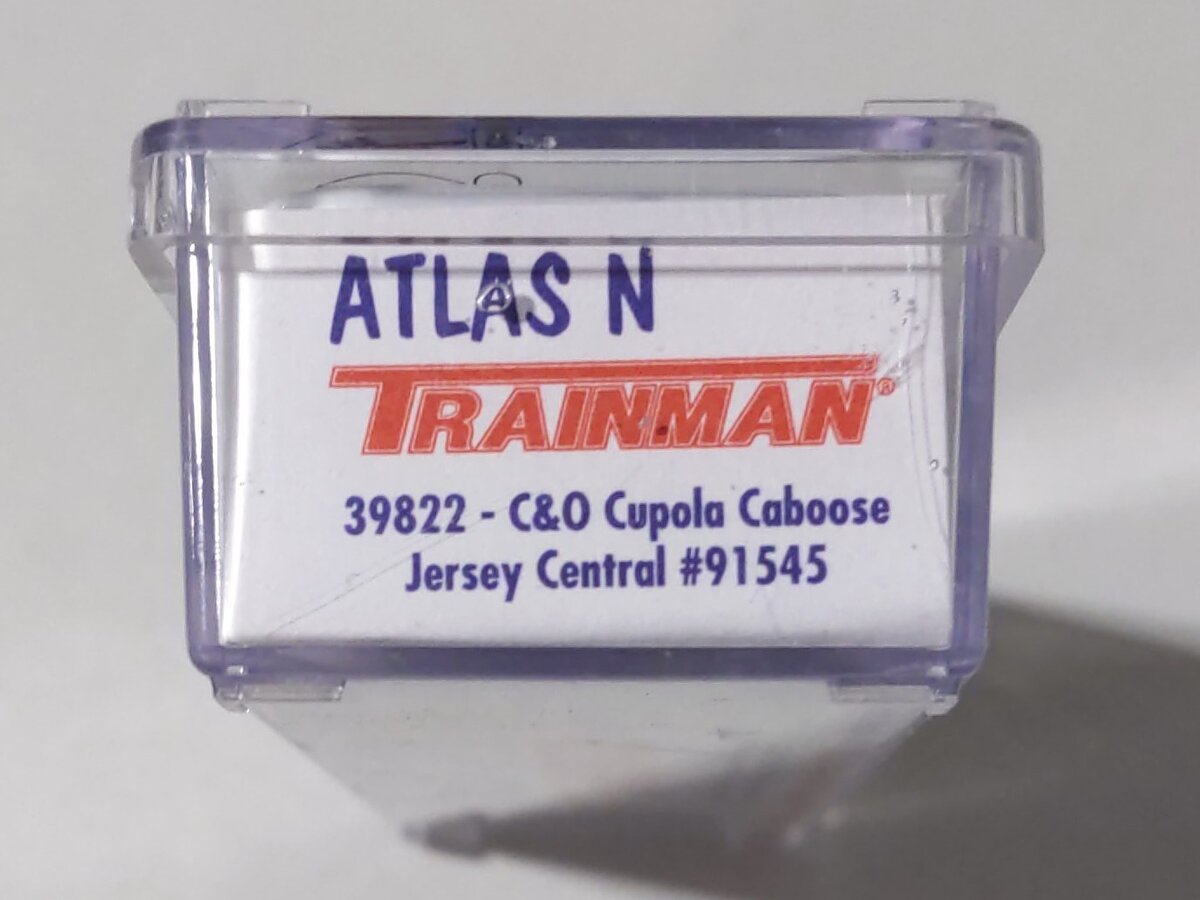 Atlas 39822 N Scale CNJ C&O-Type Caboose #91545