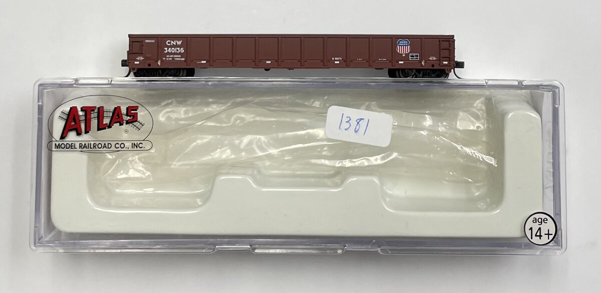 Atlas 45564 N Scale C&NW Evans Gondola #340136