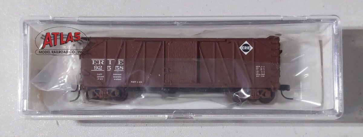 Atlas 50001253 N Scale Erie USRA Single Sheathed Boxcar #92558