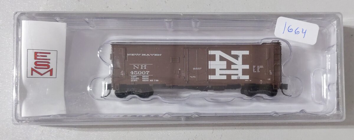 Eastern Seaboard Models 225601 N Scale New Haven 40' Insulated XI Boxcar #45007 LN/Box
