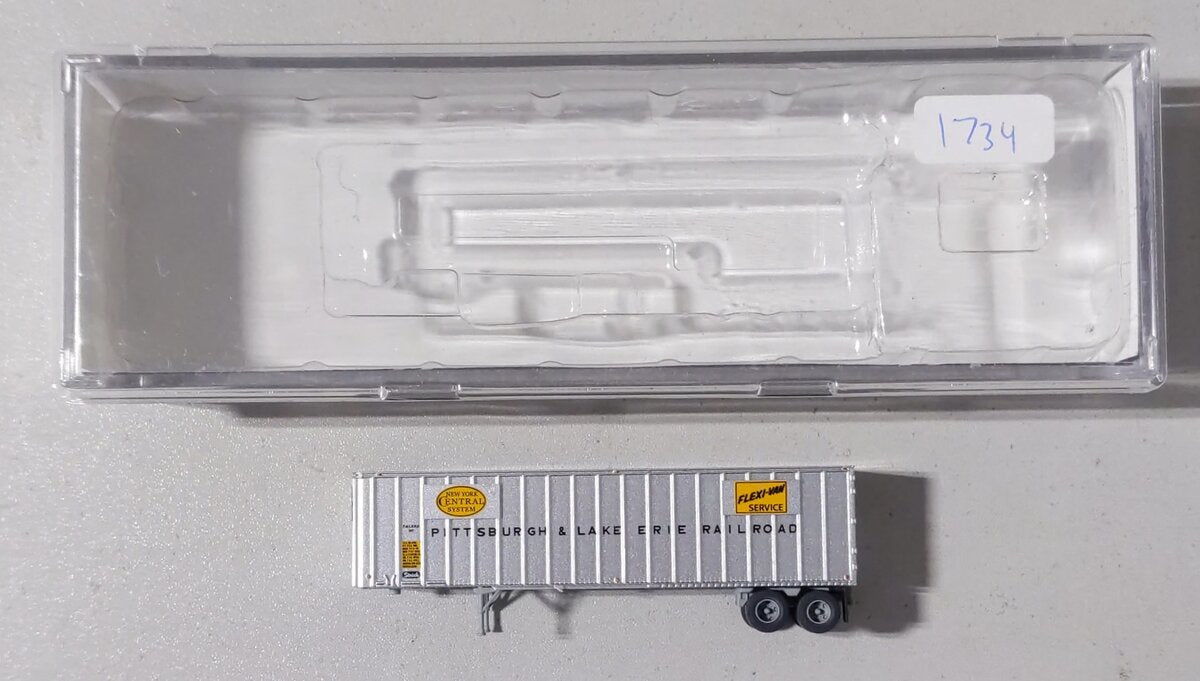 Trainworx Inc. 40432-12 N Scale P&LE 40' Flexi-Van #90
