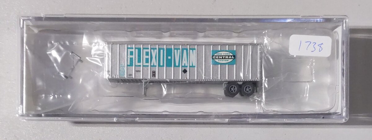 Trainworx Inc. 40432-15 N Scale New York Central 40' Flexi Van #205994