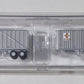 Athearn 17095 N Erie Lackawanna 40' Exterior Post Trailers Set of 2 (Set of 2)