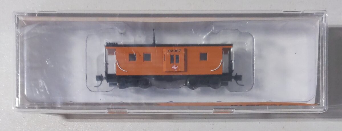 Fox Valley Models 91011 N Milwaukee Rib-Side Low Bay Window Caboose #02067