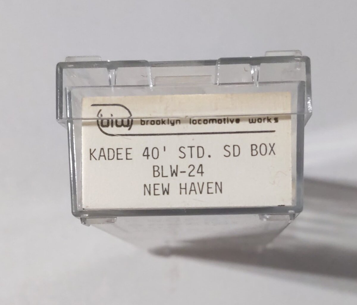 Brooklyn Locomotive Works BLW-24 N New Haven 40' Standard Boxcar #35154