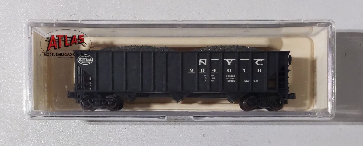 Atlas 32791 N Scale NYC 90 Ton Hopper #904018