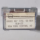 Brooklyn Locomotive Works BLW-22 N NYC 40' Standard Single Door Boxcar #180195