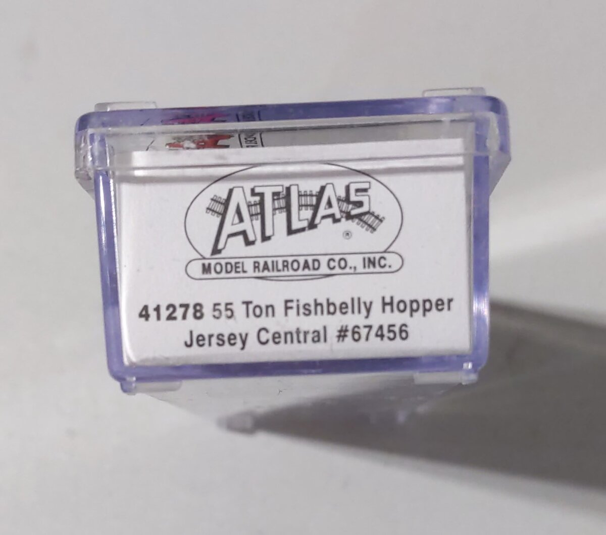 Atlas 41278 N Scale CNJ 55T Fishbelly Hopper #67456
