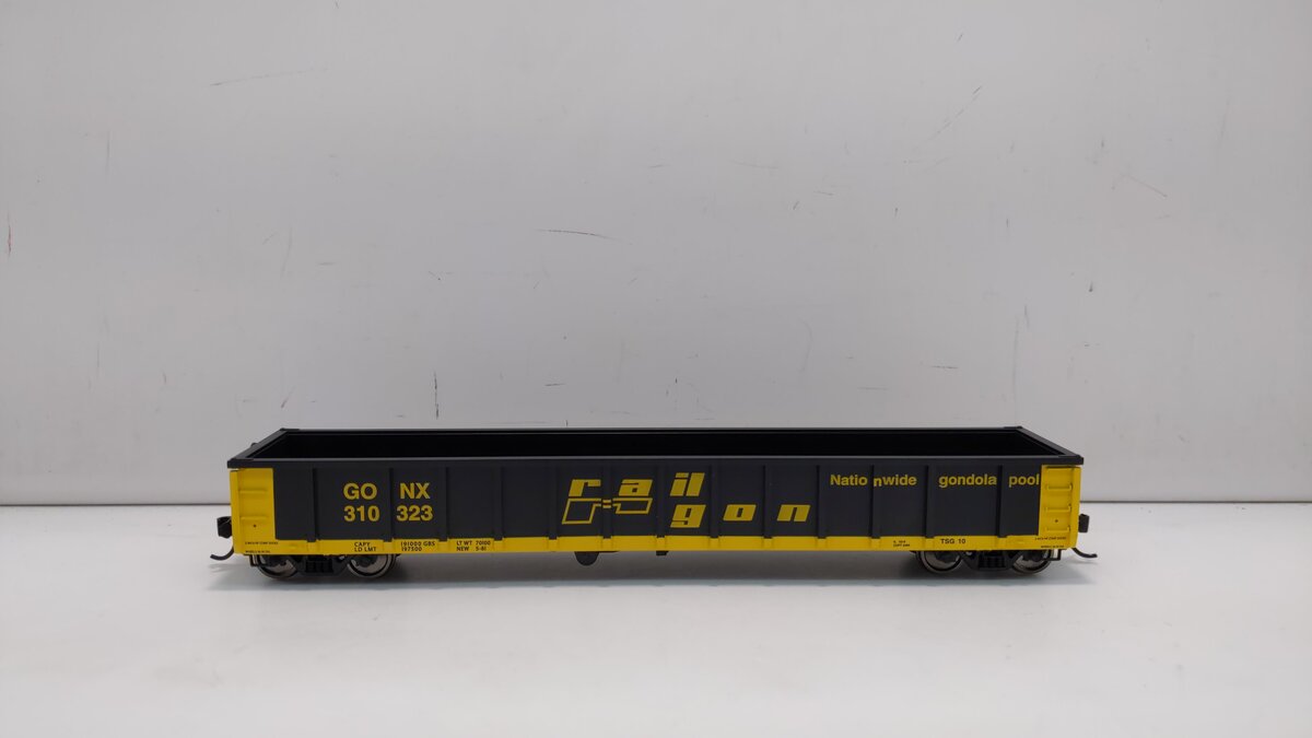 Walthers 910-6225 HO Railgon GONX 53' Railgon Gondola #310323