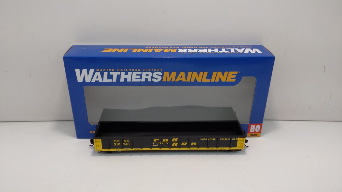 Walthers 910-6248 HO Railgon GONX 53' Railgon Gondola #310240