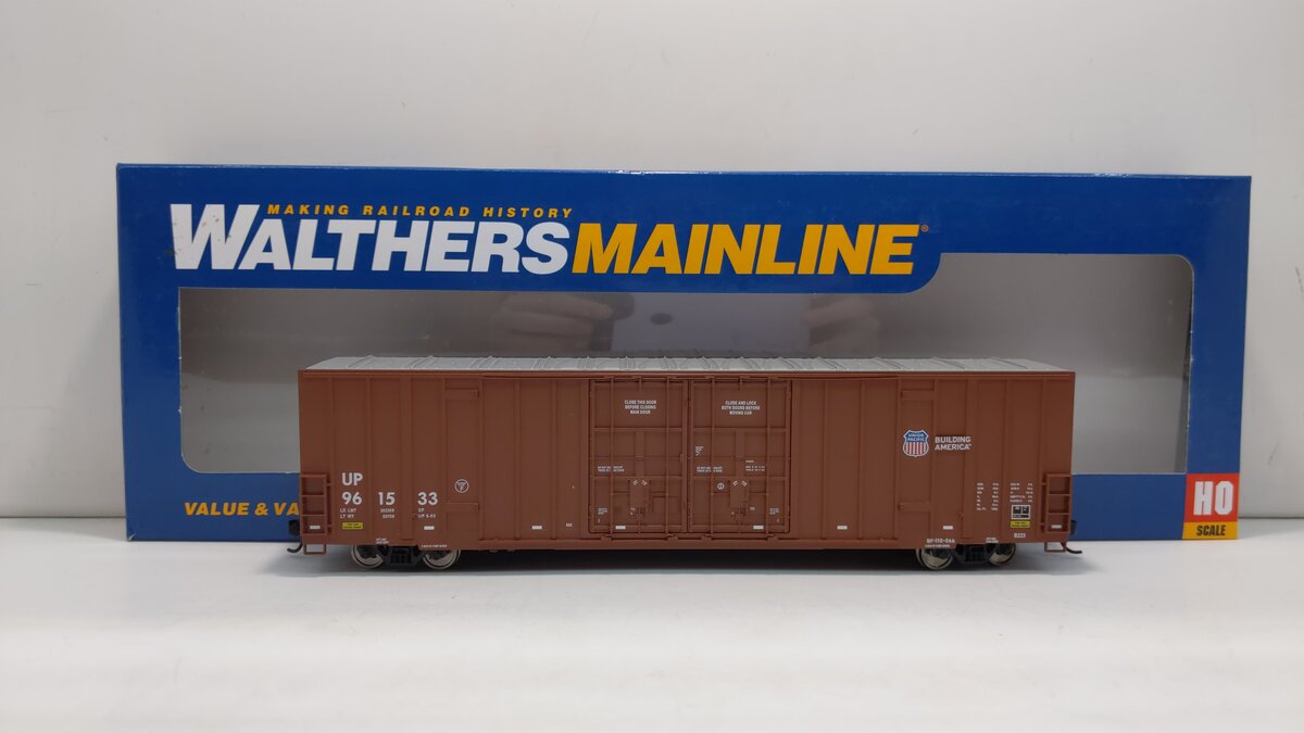 Walthers 910-2980 HO Union Pacific 60' High-Cube Plate F Boxcar #961533