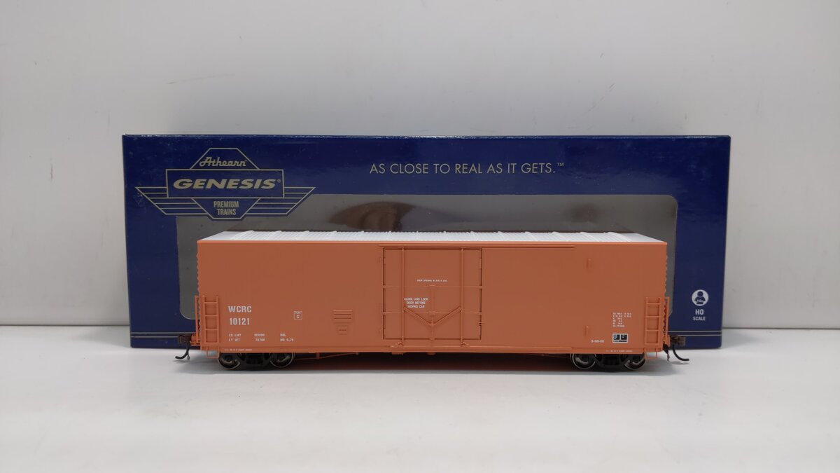 Athearn G26803 HO WCRC 50' PC&F Riveted Boxcar with 10' 6" Door #10121