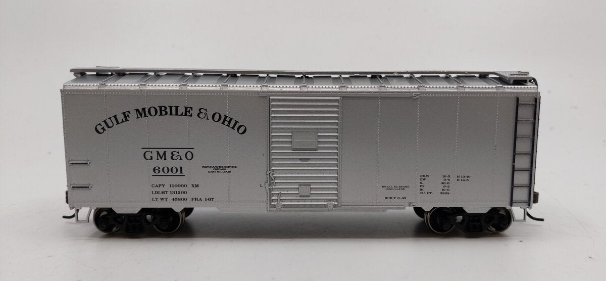 Athearn 92284 HO Scale Gulf Mobile & Ohio 40' Boxcar #6001