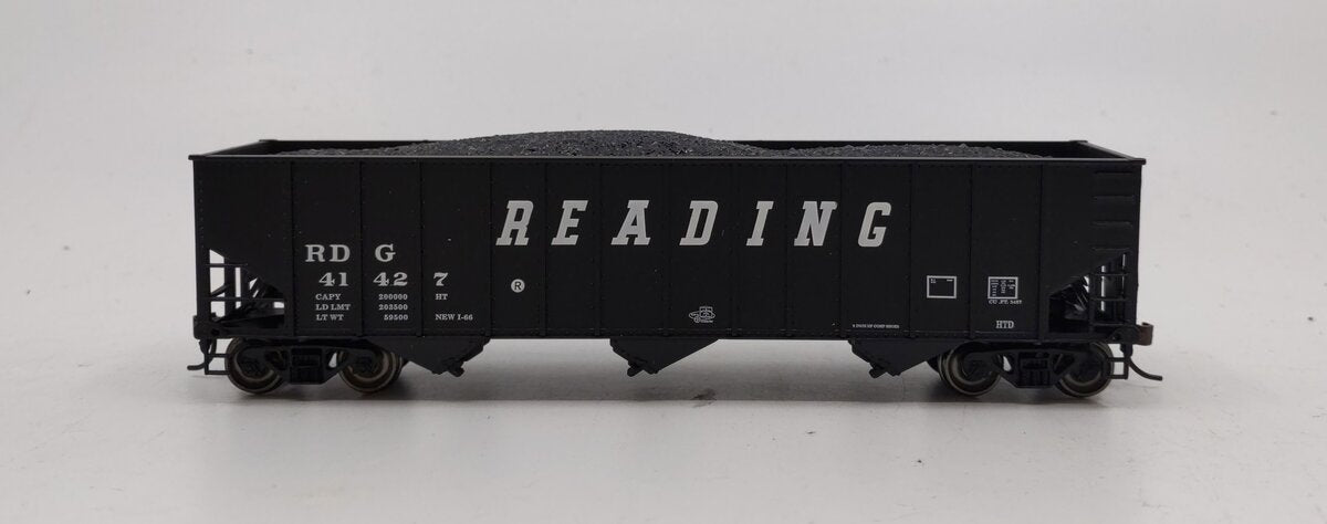 Bachmann 18711 HO Reading Bethlehem Steel 3-Bay 100-Ton Open Hopper #41427
