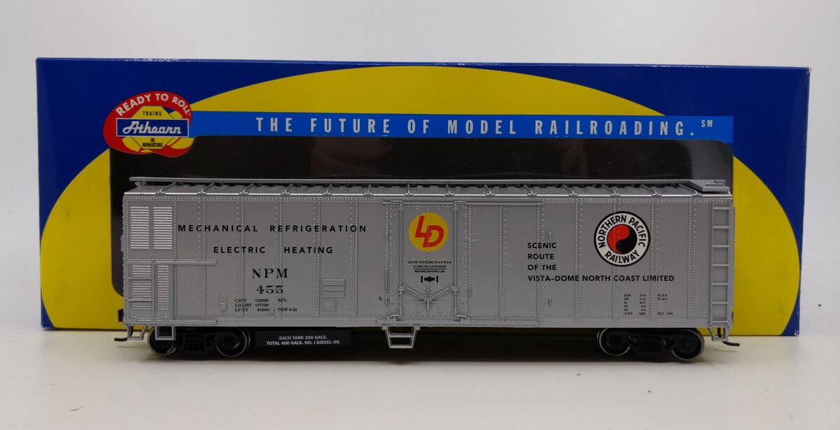 Athearn 75444 HO Northern Pacific 50' Mechanical Reefer #455