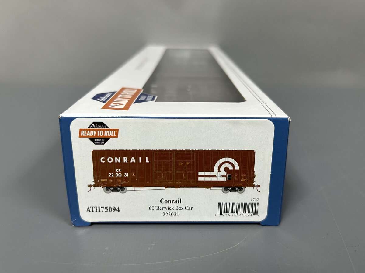 Athearn 75094 HO Conrail 60' Berwick Hi-Cube Box Ready-To-Run #223031