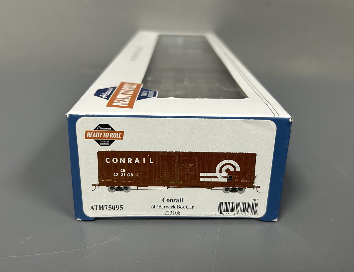 Athearn 75095 HO Conrail 60' Berwick Hi-Cube Box Ready-To-Run #223108