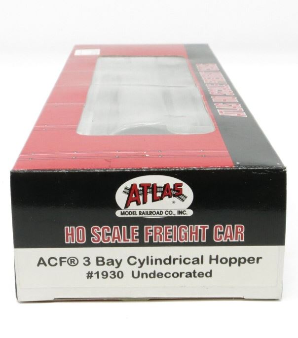 Atlas 1930 Atlas Undecorated 1930 ACF 3-Bay Cylindrical Hopper