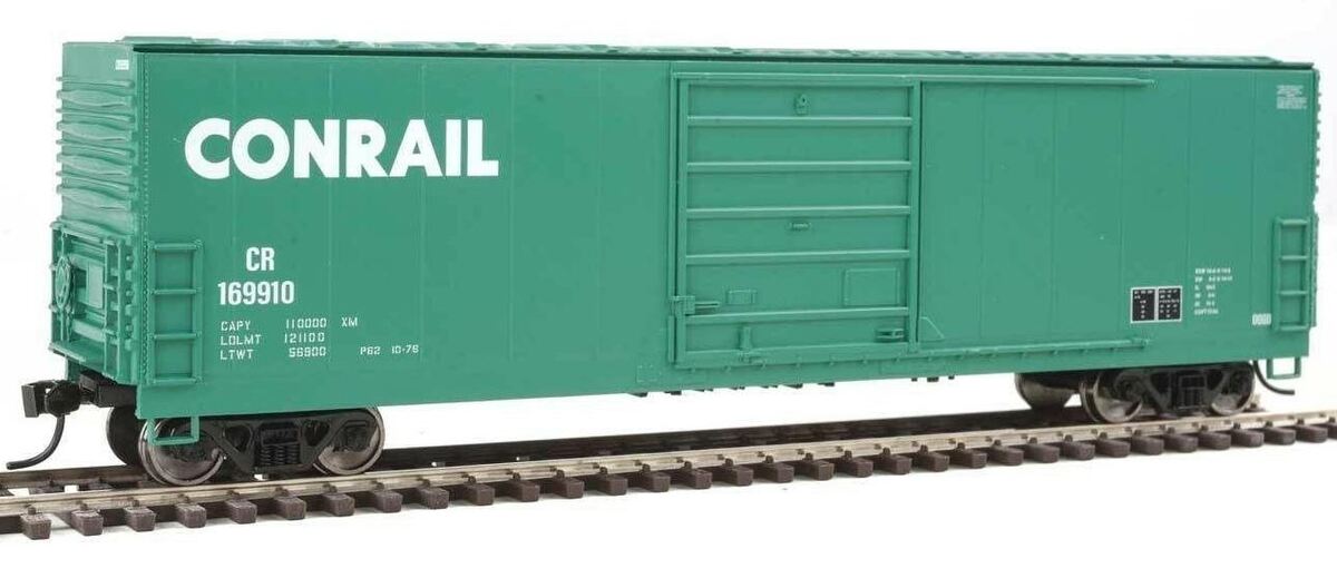 Walthers 910-1928 HO Conrail 50' Evans Smooth-Side Boxcar - Ready to Run #169910