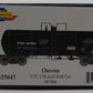 Athearn G25647 HO Chevron 13,600-Gallon Acid Tank Car #687006