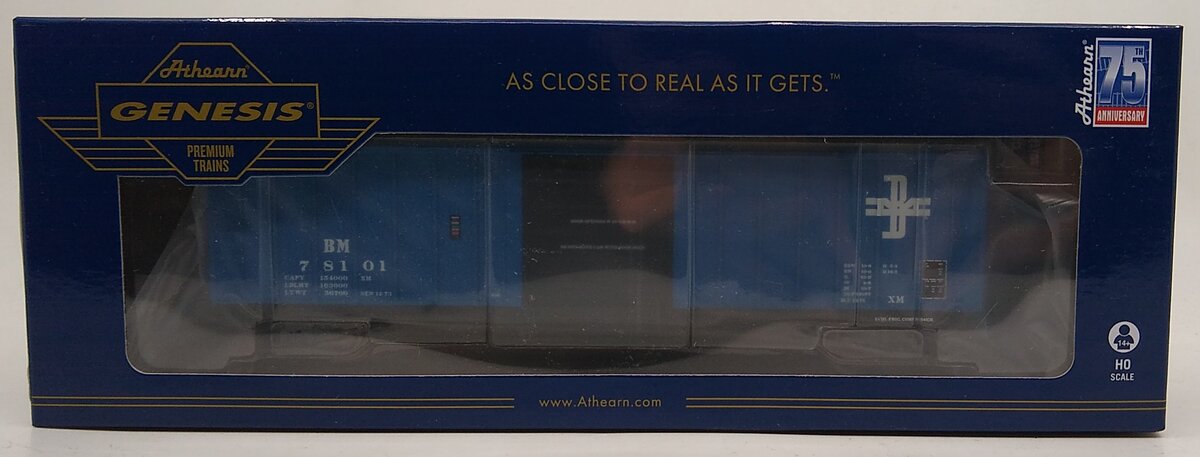 Athearn G26855 HO Boston & Maine 50' SIECO Boxcar #78101