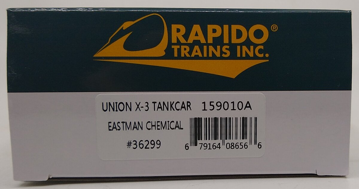 Rapido Trains 159010A HO Eastman Chemical X-3 Tank Car