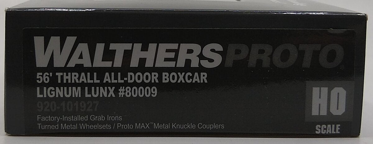 Walthers 920-101927 HO Lignum LUNX 56' Thrall All-Door Boxcar #80009