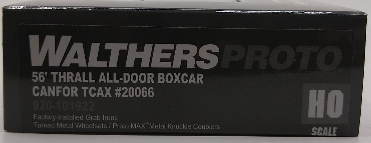 Walthers 920-101922 HO Canfor TCAX 56' Thrall All-Door Boxcar #20066