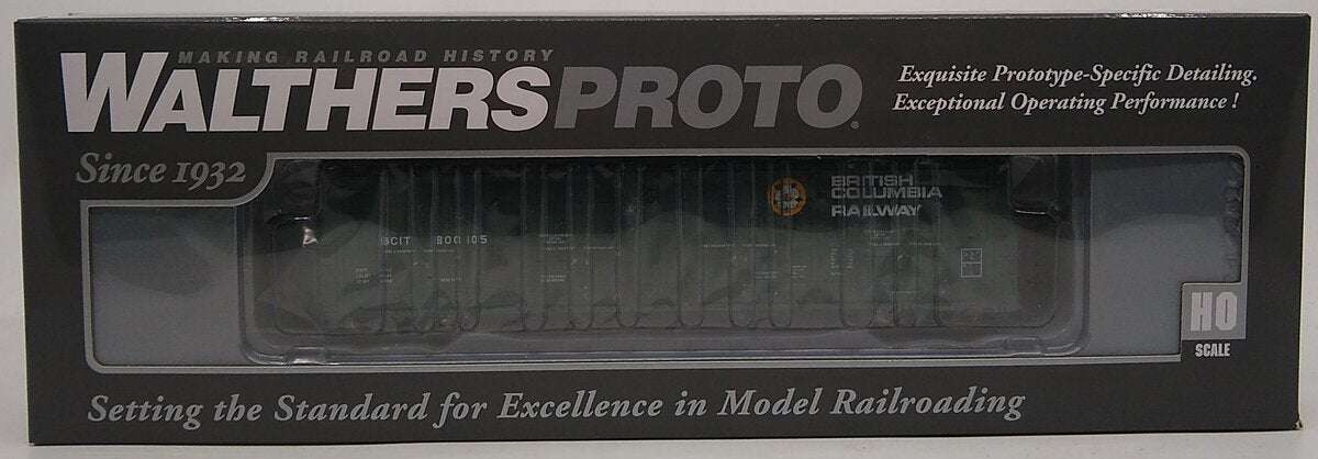 Walthers 920-101918 HO British Columbia BCIT 56' Thrall All-Door Boxcar #800105