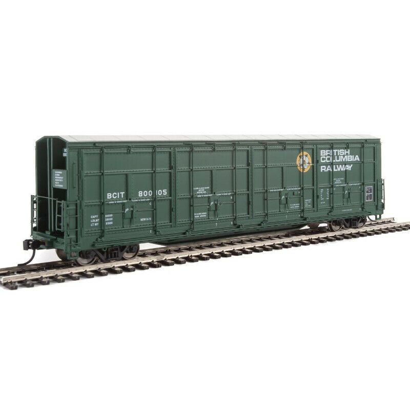 Walthers 920-101918 HO British Columbia BCIT 56' Thrall All-Door Boxcar #800105