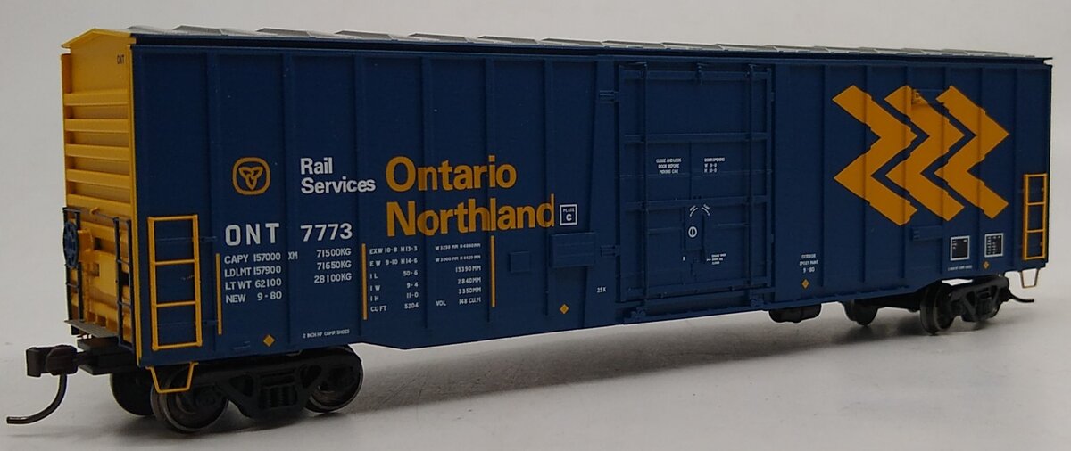 Atlas 20006089 HO Ontario Northland NCS 5277 Plug Door Boxcar #7773