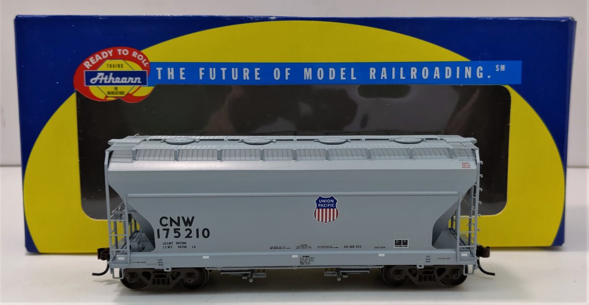 Athearn 95941 HO Scale Union Pacific/CNW ACF 2970 Covered Hopper #175210