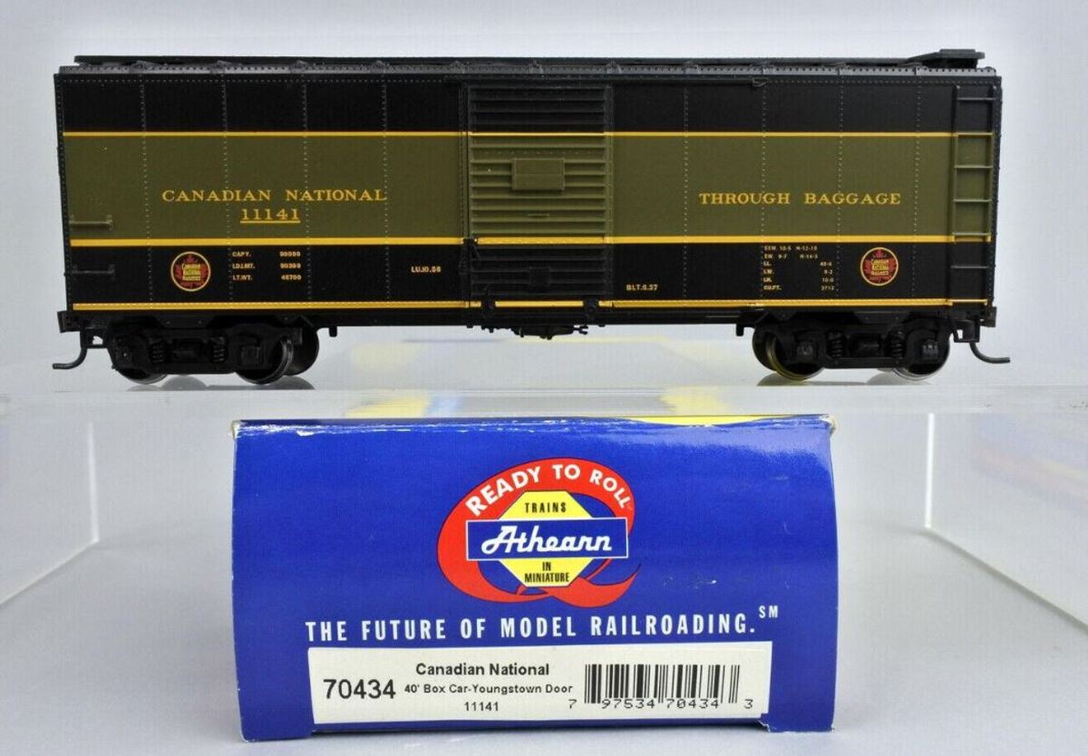 Athearn 70434 HO Canadian National 40' Box Car #11141