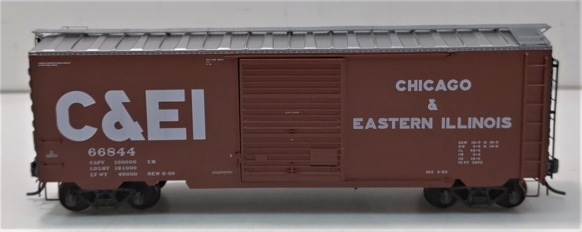 Kadee 5209 HO Chicago & Eastern Illinois 40' PS-1 Standard Boxcar #66844