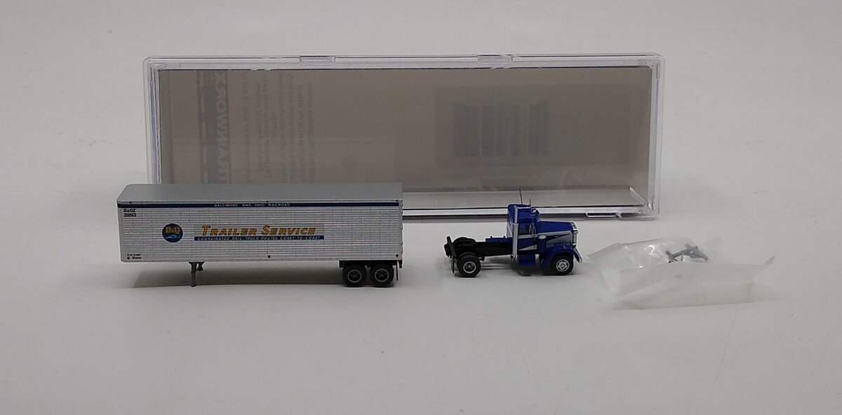 Trainworx Inc. 40230-1 Trainworx Inc 40230-1 N 40' B&O Trailer