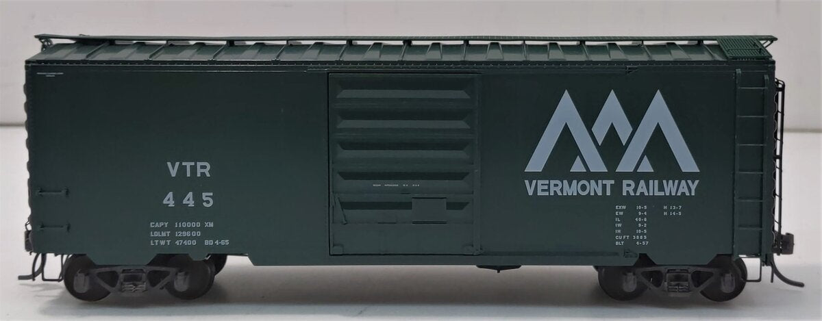Kadee 5222 HO Scale Vermont Railway 40' PS-1 Boxcar #445