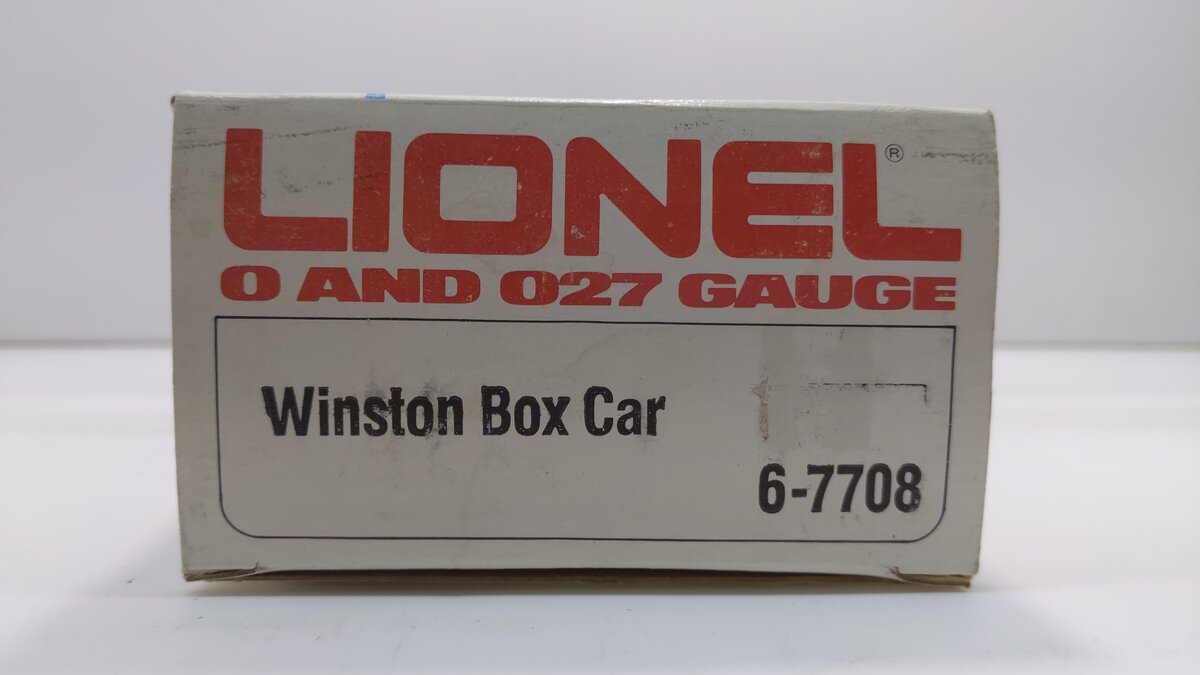 Lionel 6-7708 O Gauge Winston Billboard Reefer Car – Trainz