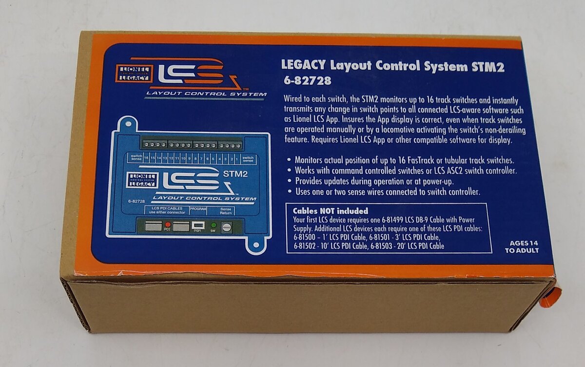 Lionel 6-82728 O LCS Switch Throw Monitor - STM 2